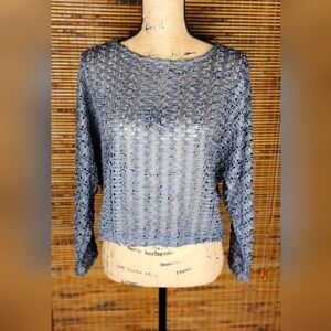 Elegant Gray Women's Top